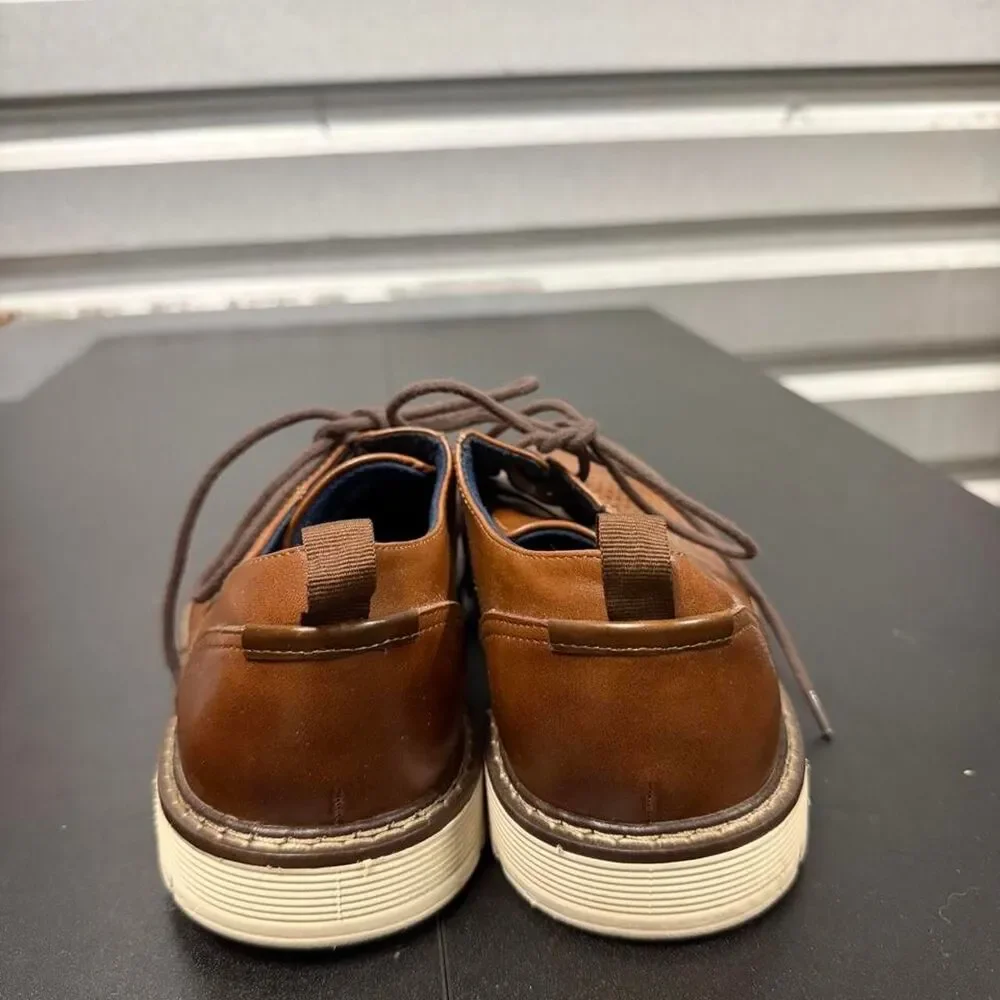 George Men's Brown and Tan Oxfords